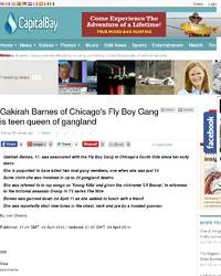 barnes chicago gang fly boy gangland queen teen associated since side south